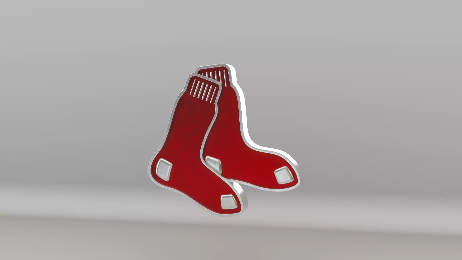 MLB Boston Redsox V1 Team Logo 3D model