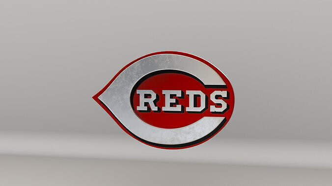 MLB Cincinnati Reds V1 Team Logo 3D model