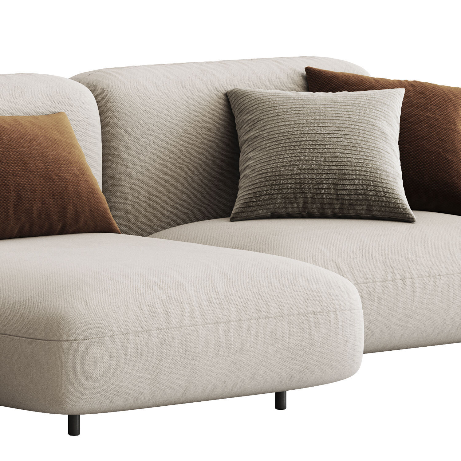 Sofa and Armchair Colection 02 - 10 Items 3D model_17