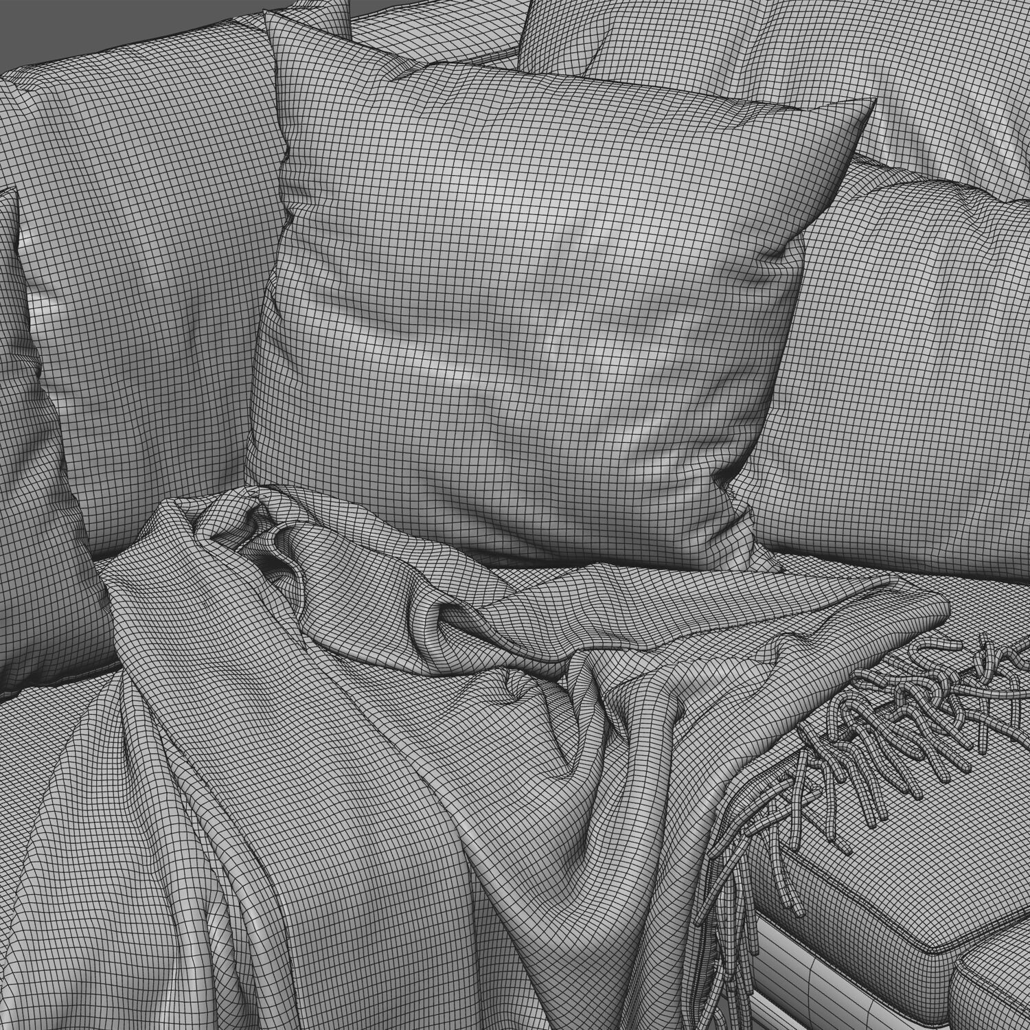 Sofa and Armchair Colection 02 - 10 Items 3D model_35