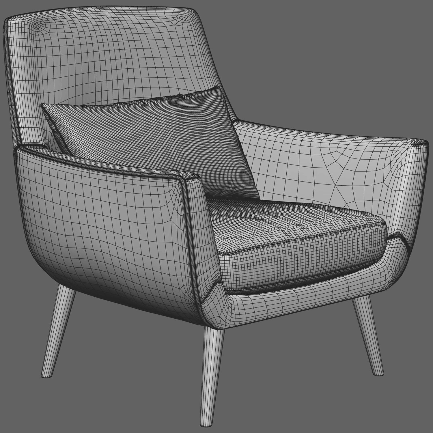 Sofa and Armchair Colection 02 - 10 Items 3D model_20