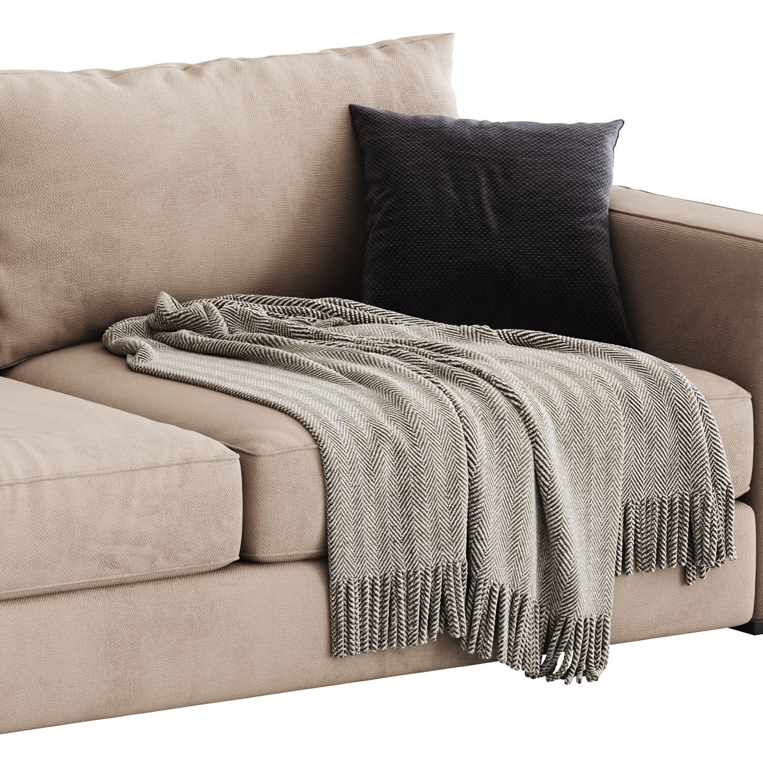 Sofa and Armchair Colection 02 - 10 Items 3D model_11