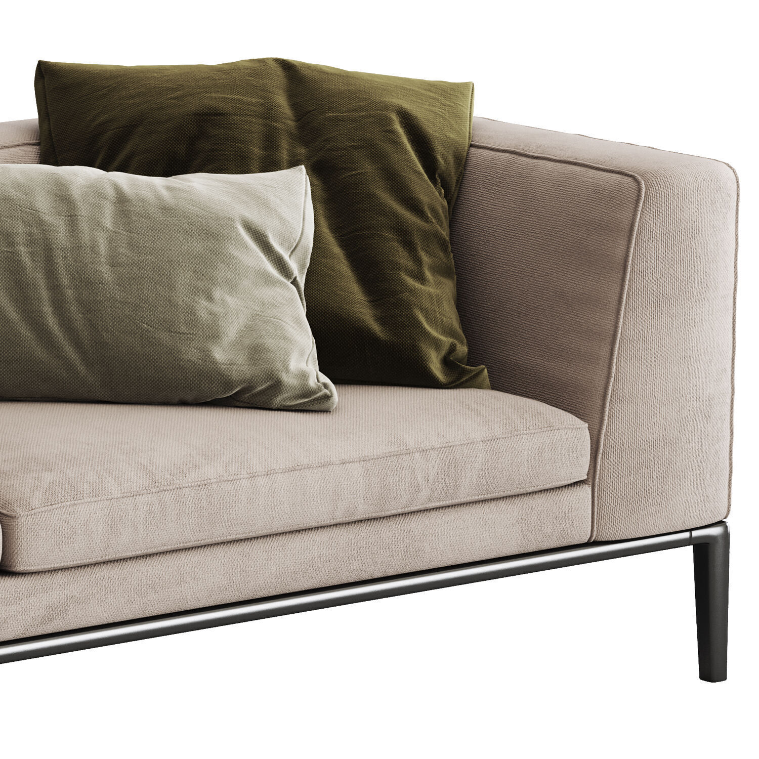 Sofa and Armchair Colection 02 - 10 Items 3D model_2