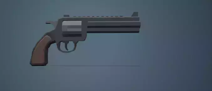 PACK LOW POLY GUNS 3D model