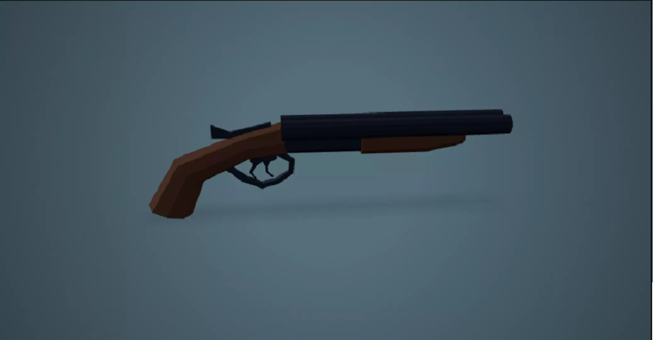 PACK LOW POLY GUNS 3D model_3