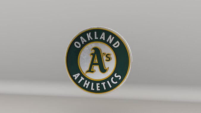 MLB Oakland Athletics V1 Team Logo 3D model