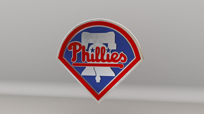 MLB Philadelphia Phillies V1 Team Logo 3D model