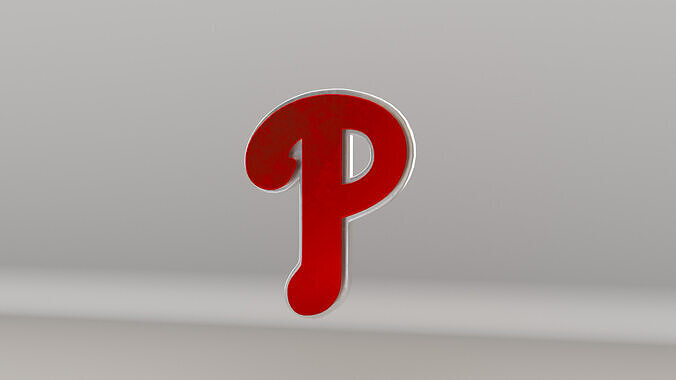 MLB Philadelphia Phillies V2 Team Logo 3D model