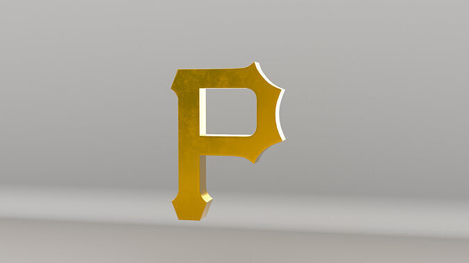 MLB Pittsburgh Pirates Team Logo 3D model