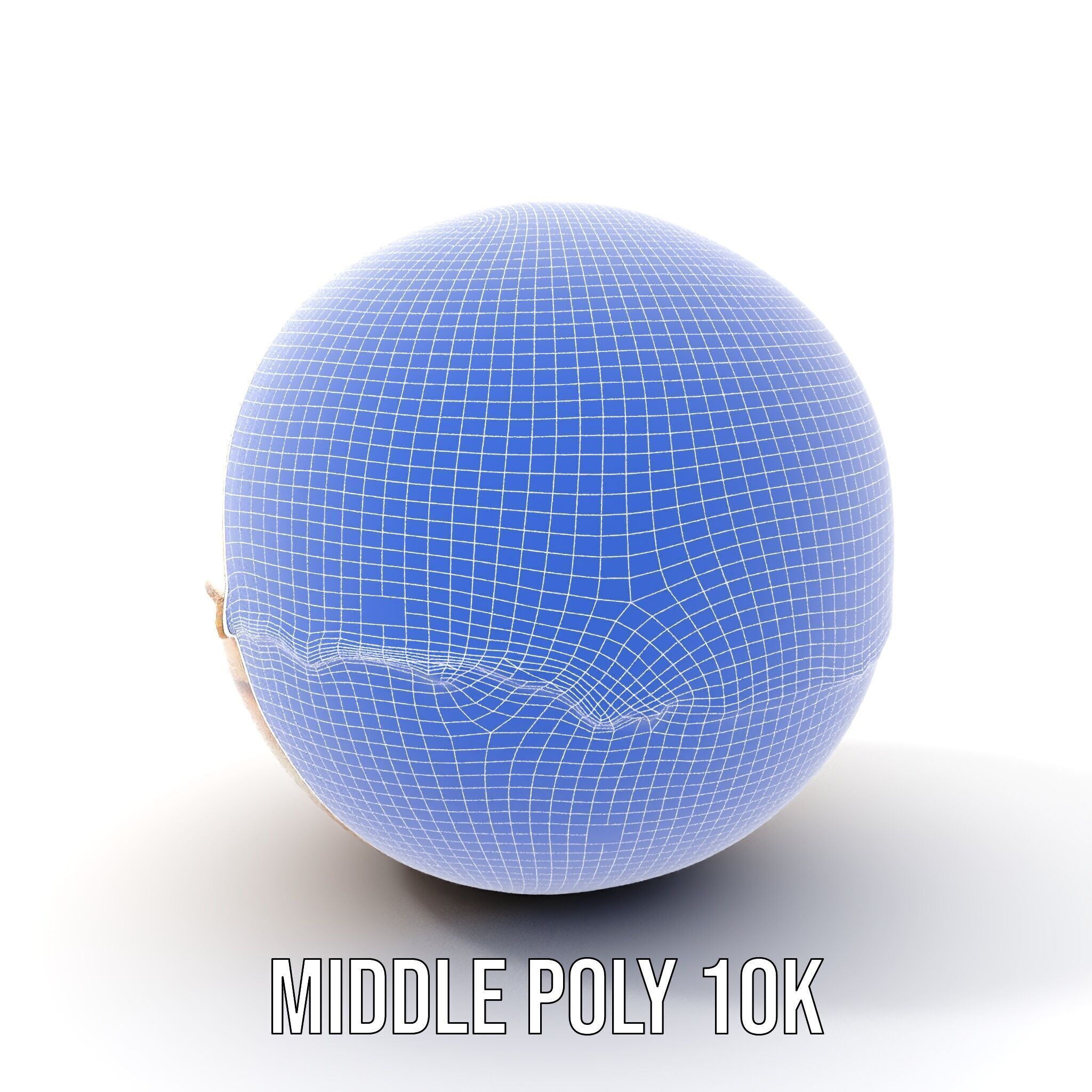 Planetary Model Pack with Textured Stripes Low-poly 3D model_15