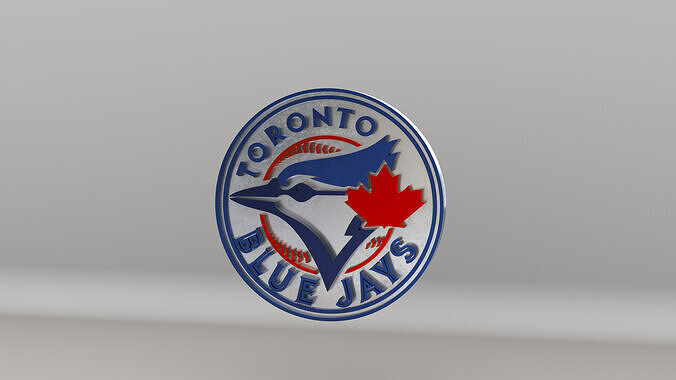 MLB Toronto BlueJays V1 Team Logo 3D model
