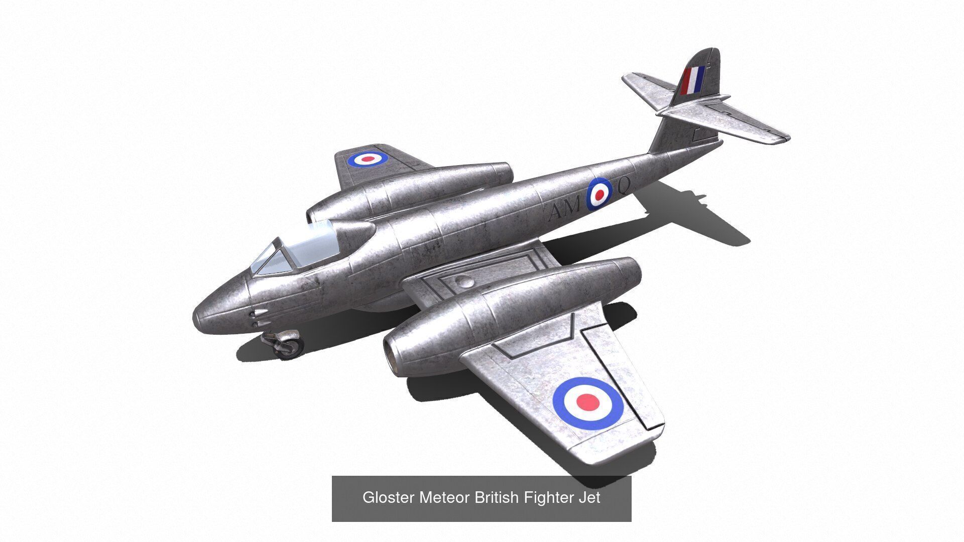 World War Fighter Planes Collection Low-poly PBR _8