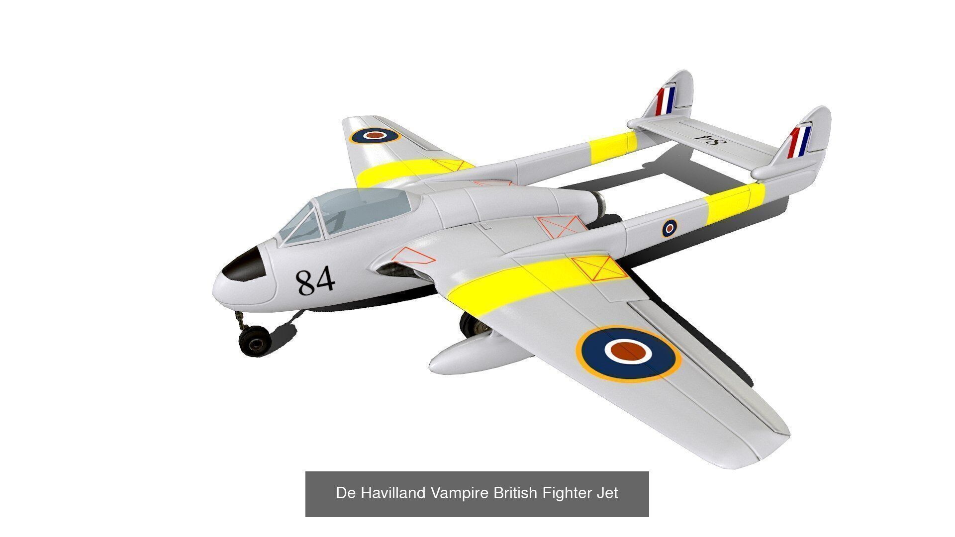 World War Fighter Planes Collection Low-poly PBR _7