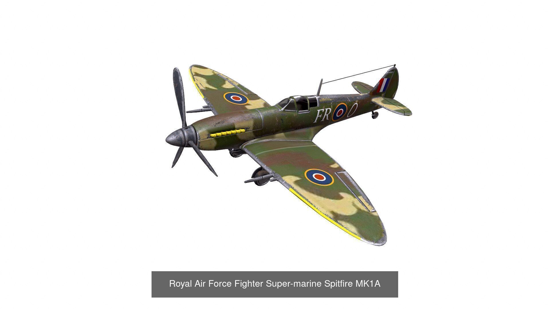 World War Fighter Planes Collection Low-poly PBR _2