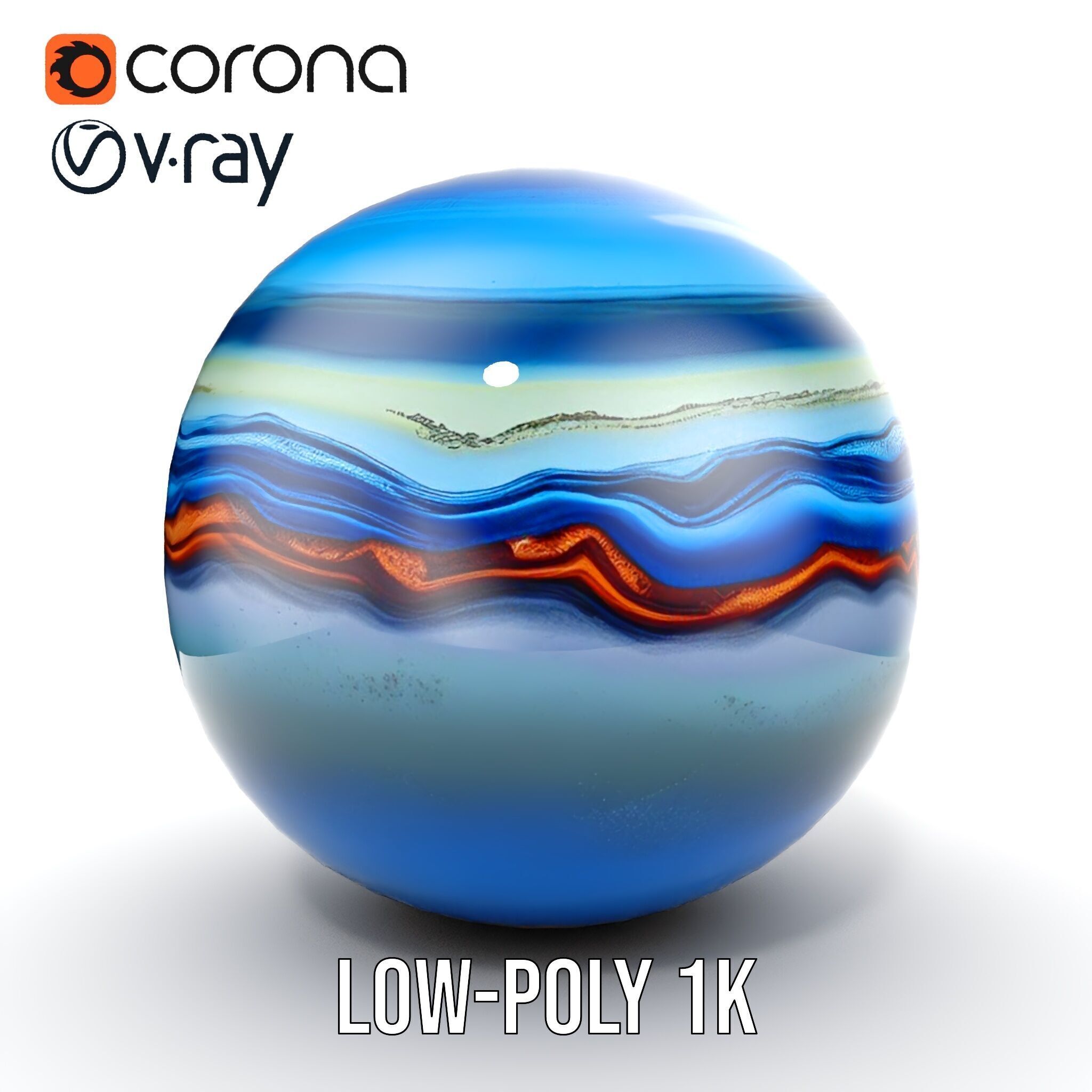 Abstract Spherical Texture Model Pack Texture_24