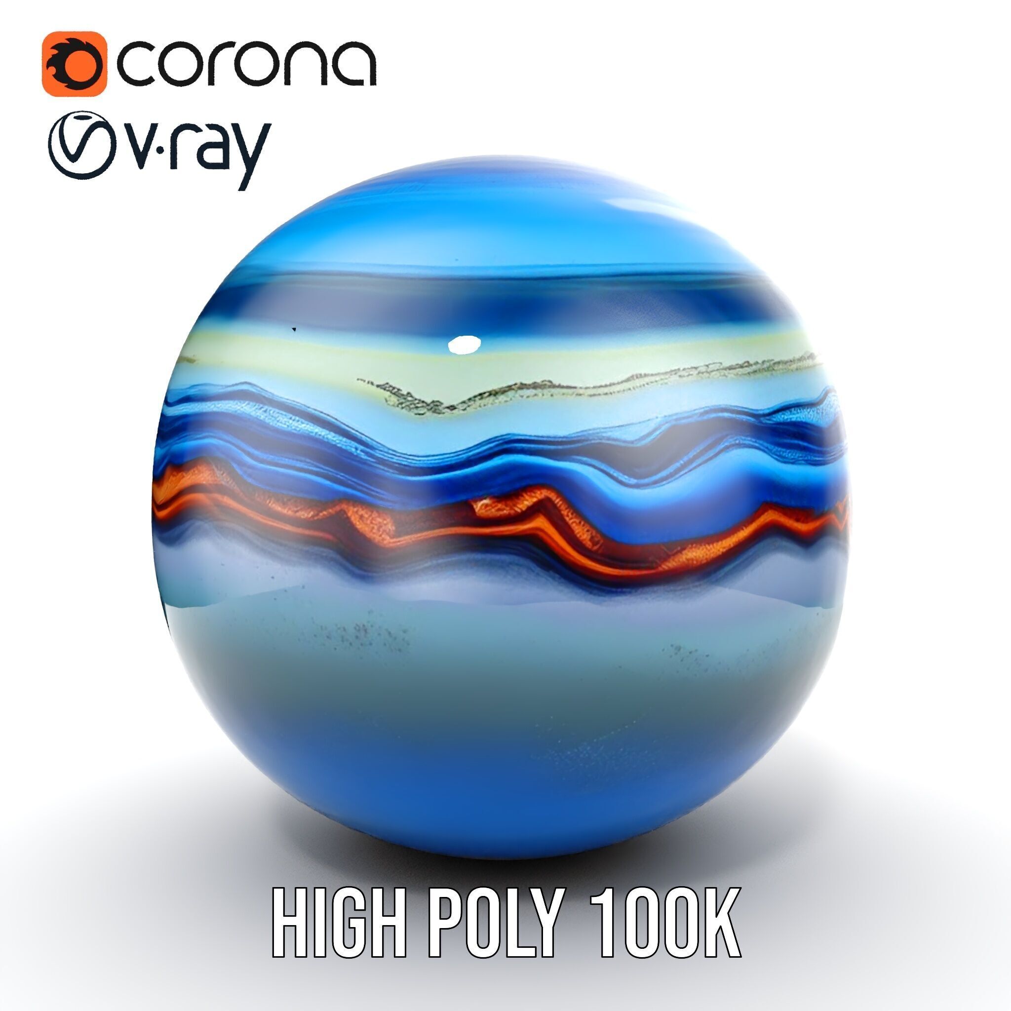 Abstract Spherical Texture Model Pack Texture_22