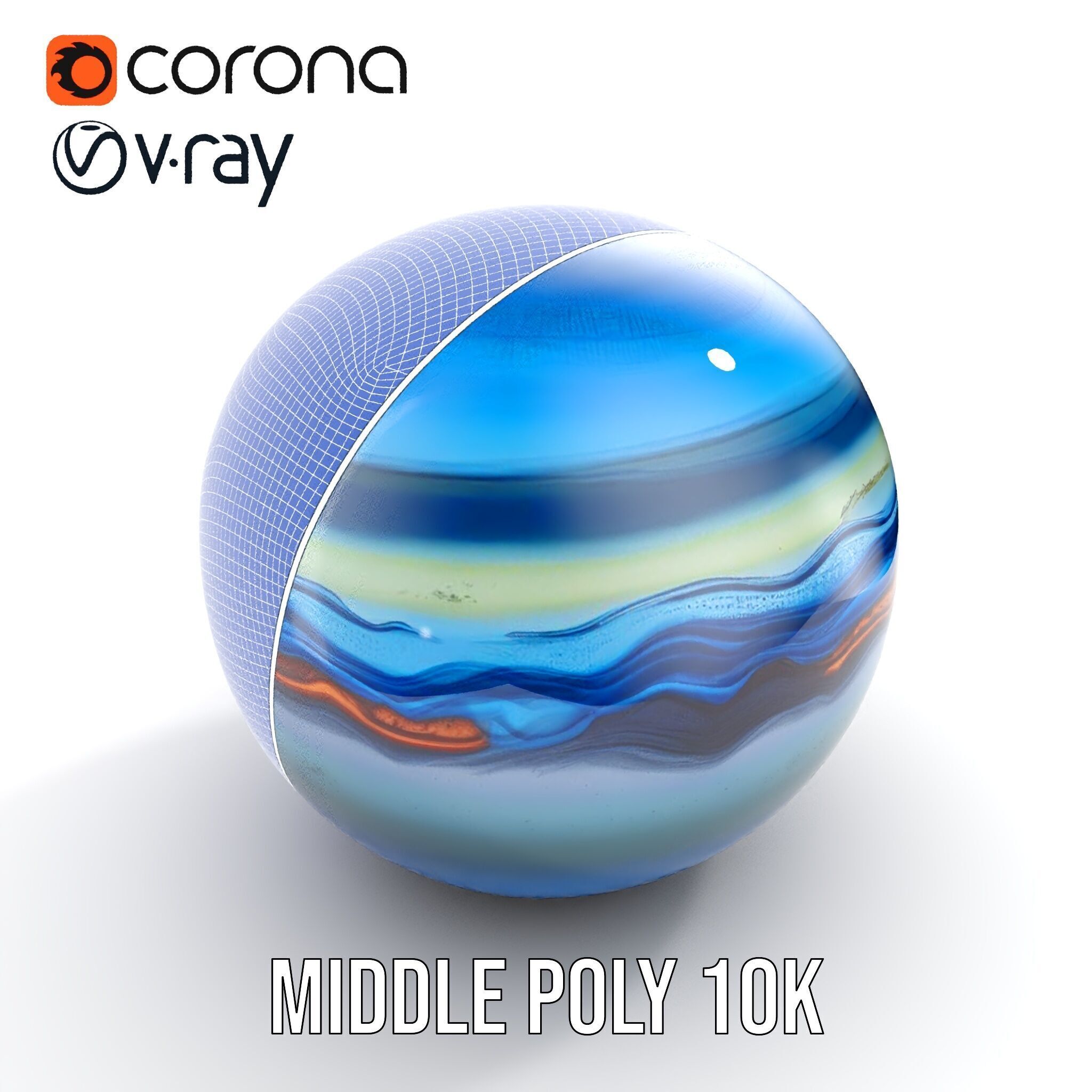 Abstract Spherical Texture Model Pack Texture_31