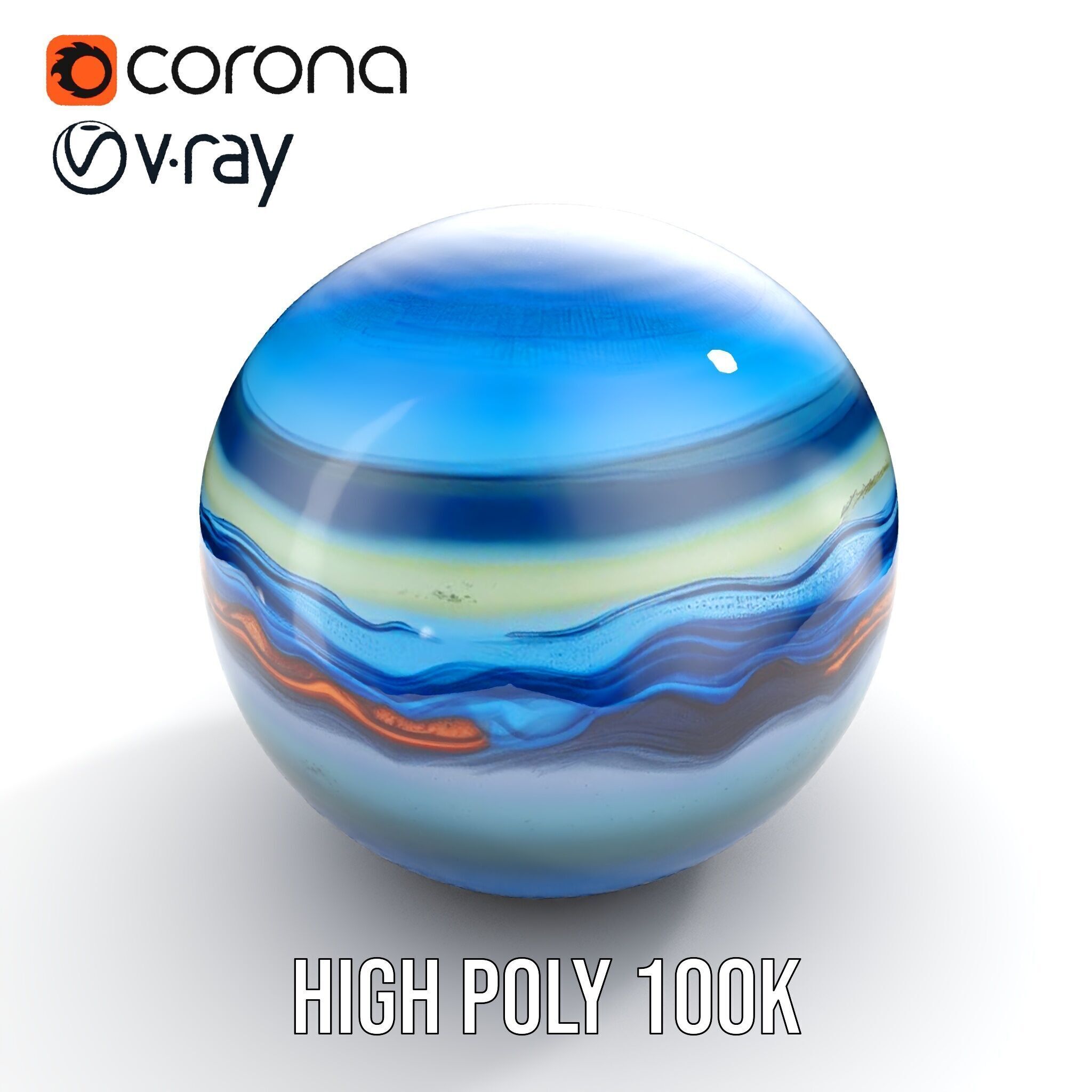 Abstract Spherical Texture Model Pack Texture_30