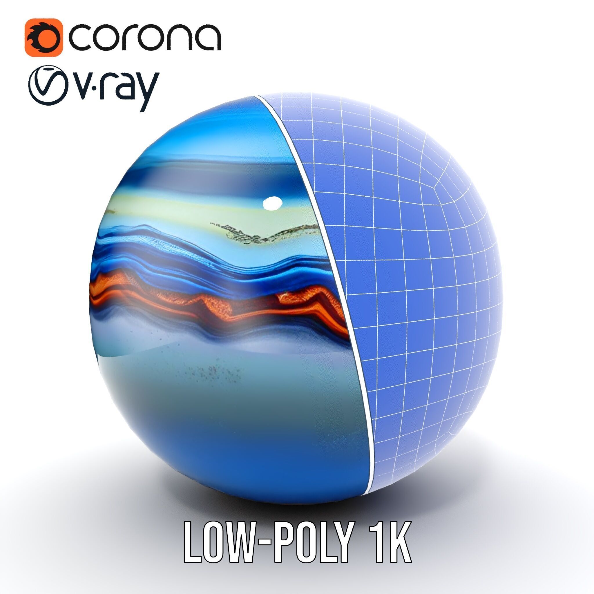 Abstract Spherical Texture Model Pack Texture_27