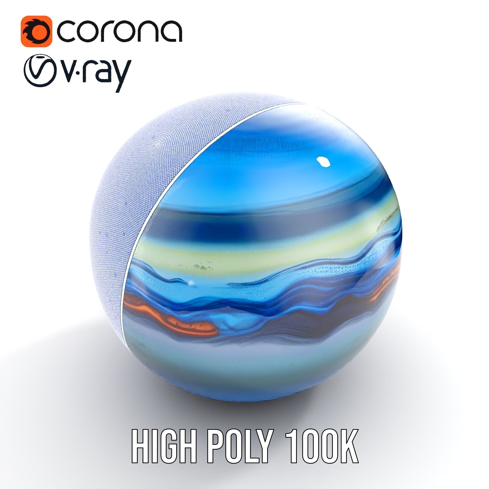 Abstract Spherical Texture Model Pack Texture_19