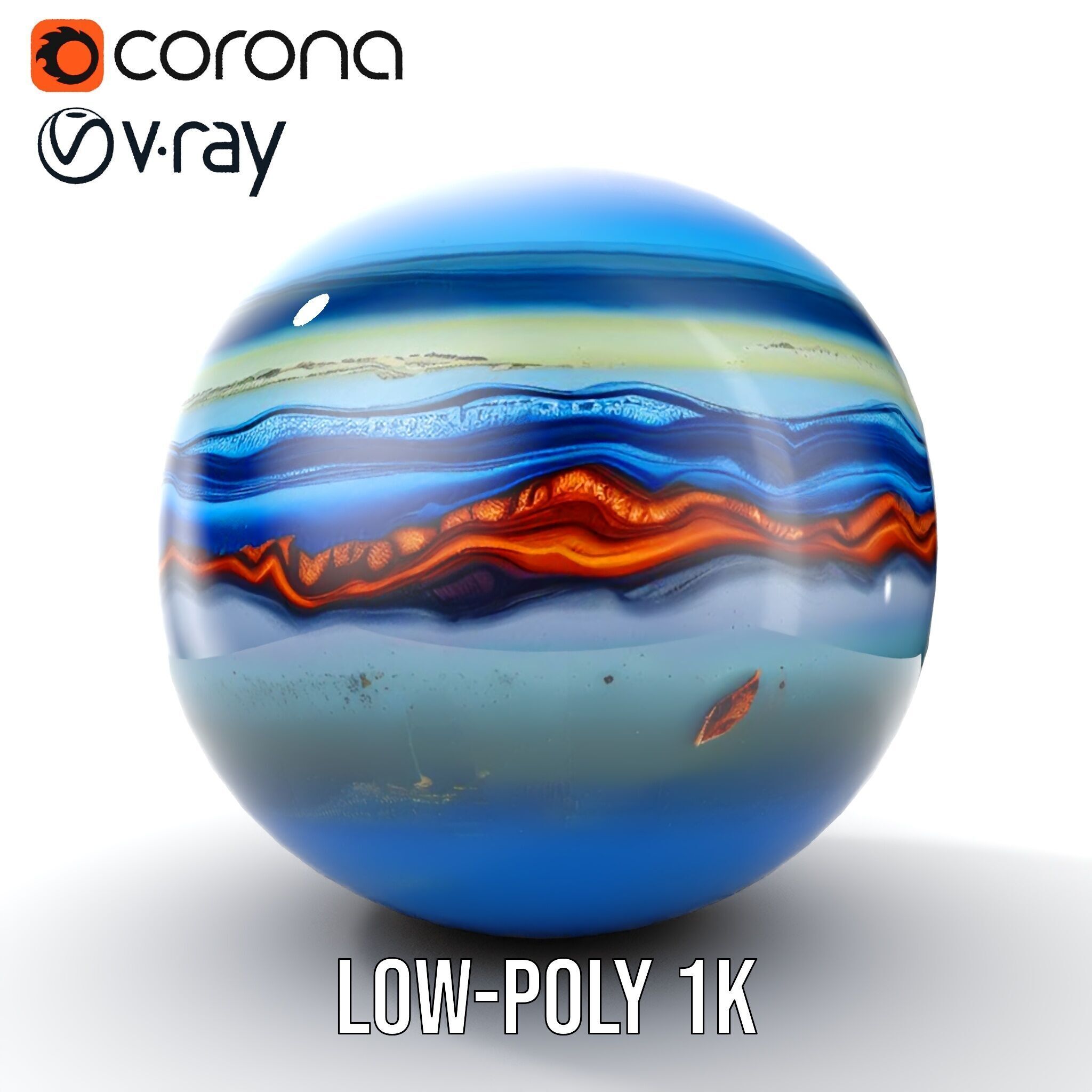 Abstract Spherical Texture Model Pack Texture_21