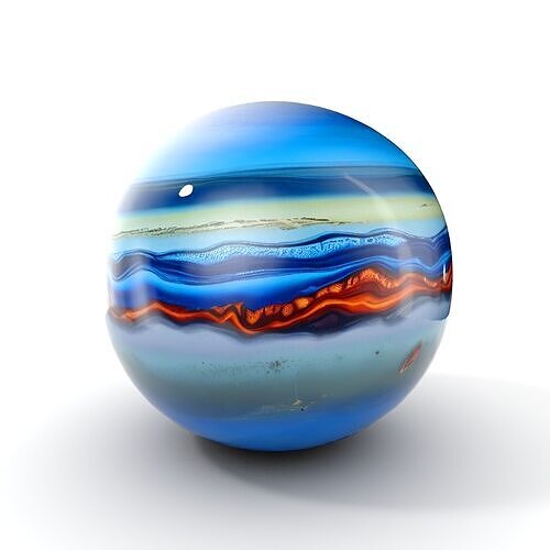 Abstract Spherical Texture Model Pack Texture
