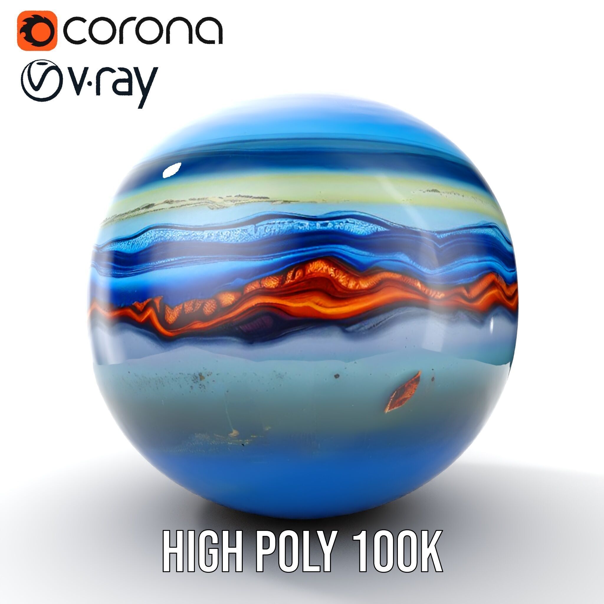 Abstract Spherical Texture Model Pack Texture_35