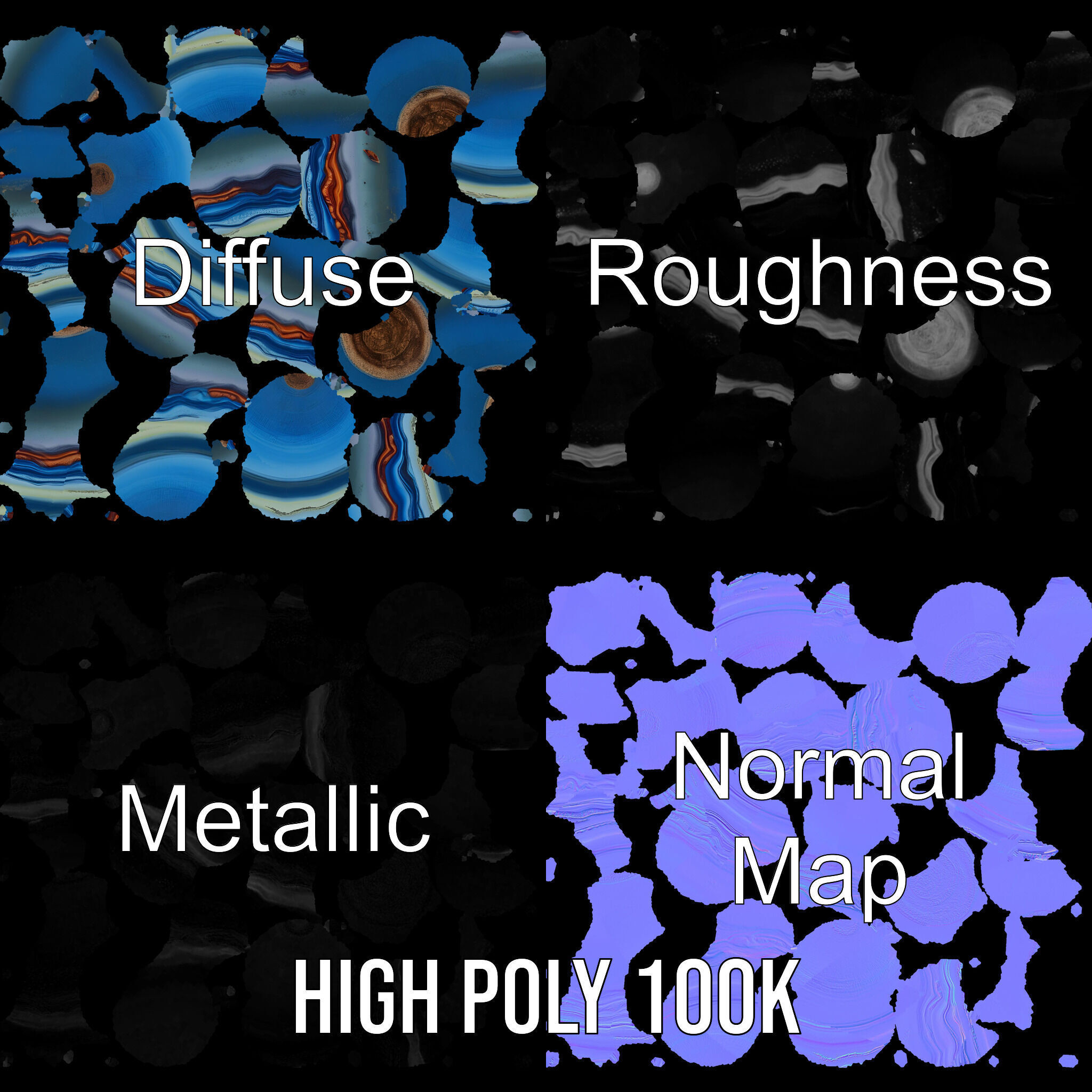 Abstract Spherical Texture Model Pack Texture_3