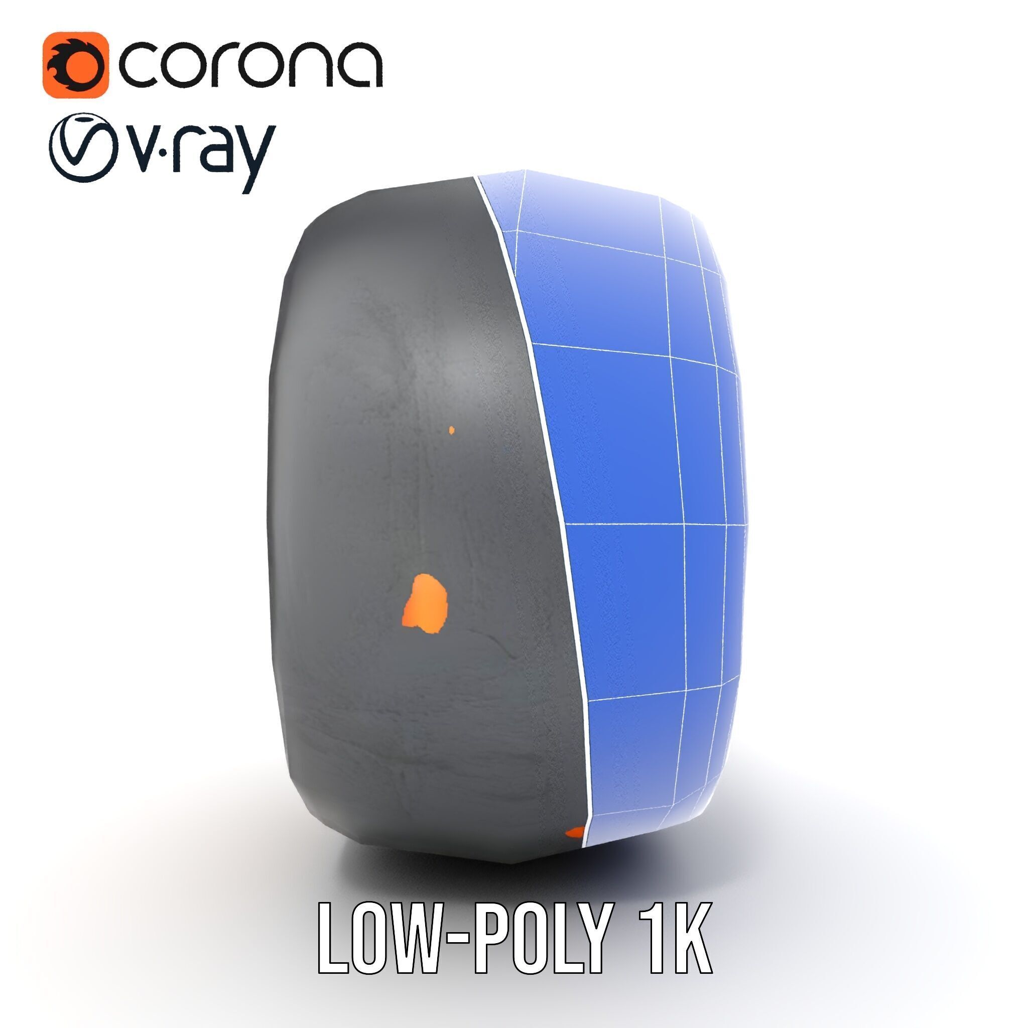 Astronomical Layered Planet Model Pack Low-poly 3D model_28