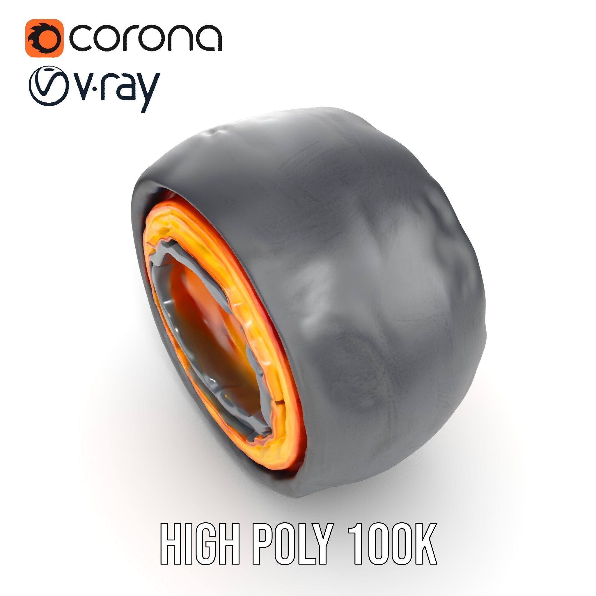 Astronomical Layered Planet Model Pack Low-poly 3D model_24