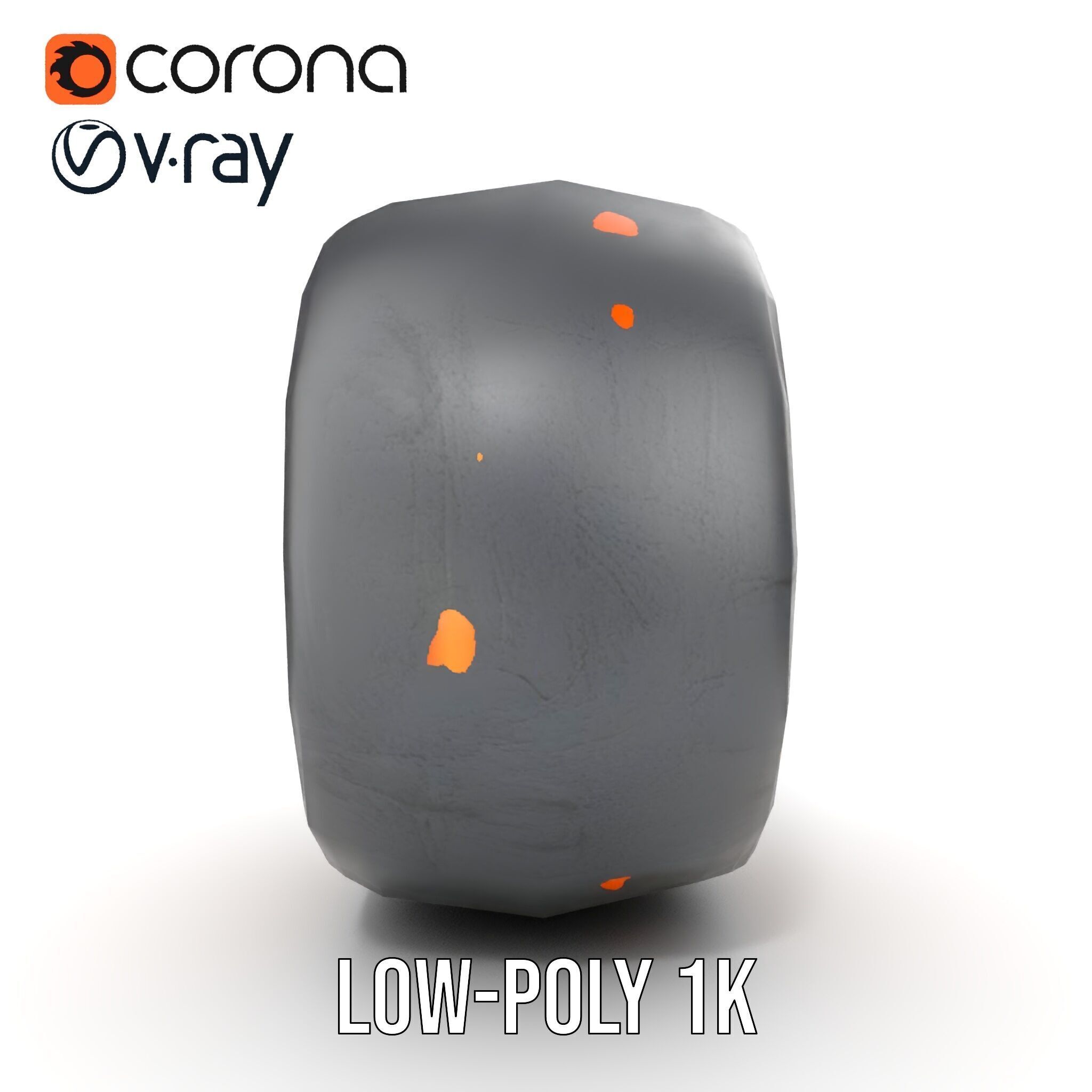 Astronomical Layered Planet Model Pack Low-poly 3D model_26