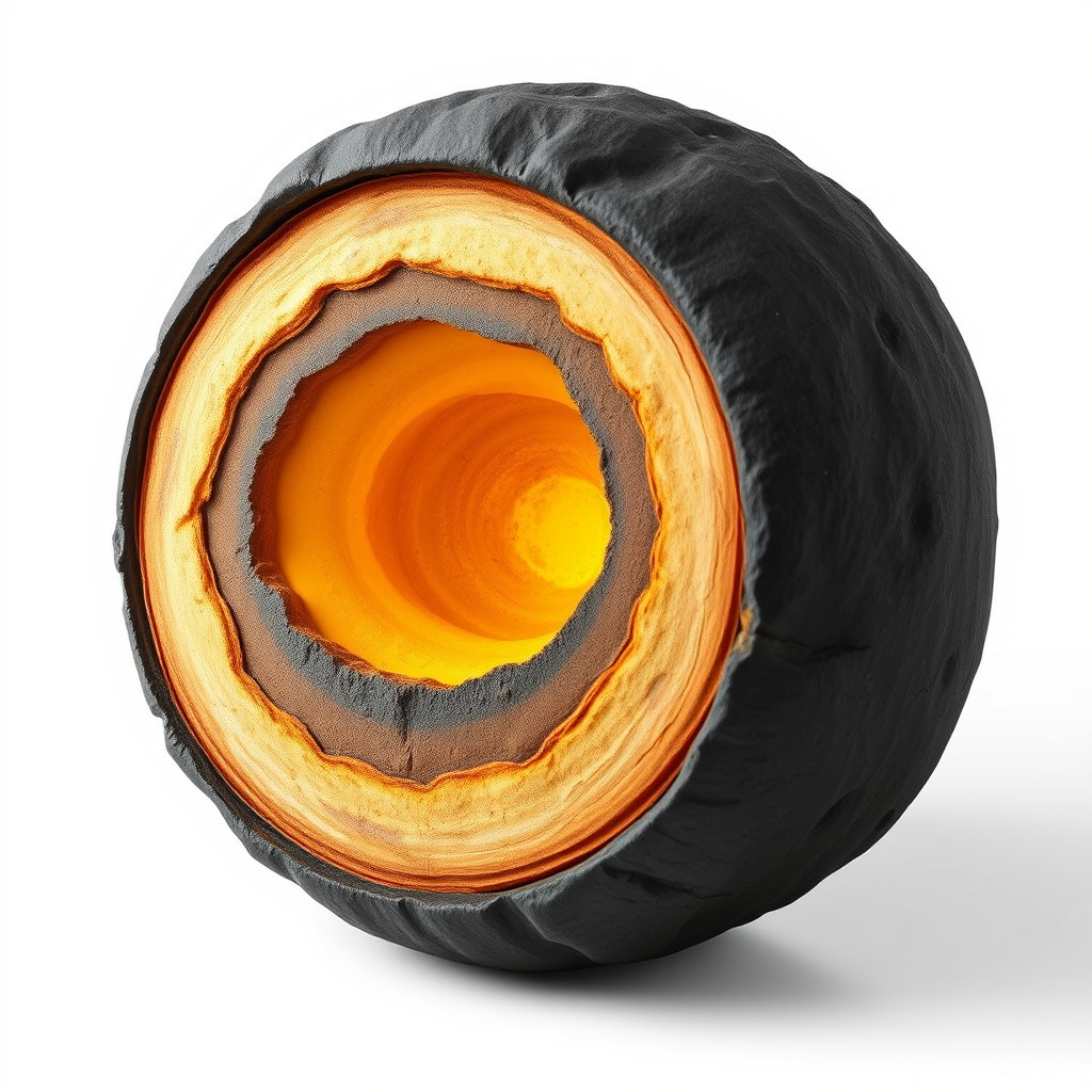 Astronomical Layered Planet Model Pack Low-poly 3D model_2