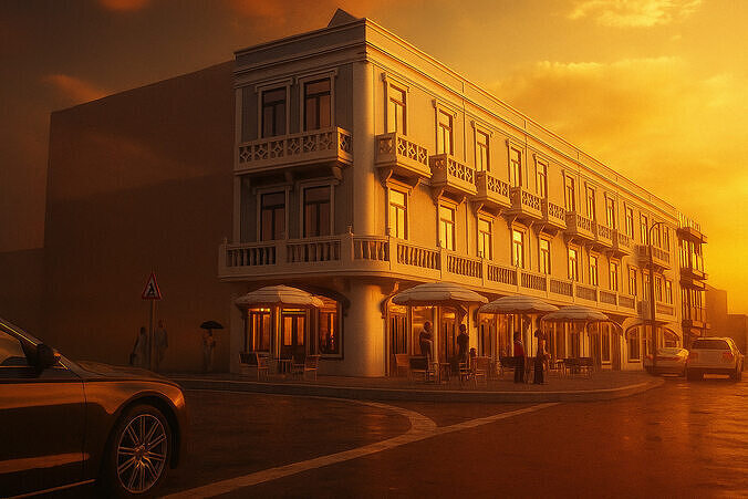 43x5 Multifamily 3 Floor Commercial SketchUp Lumion 3D model