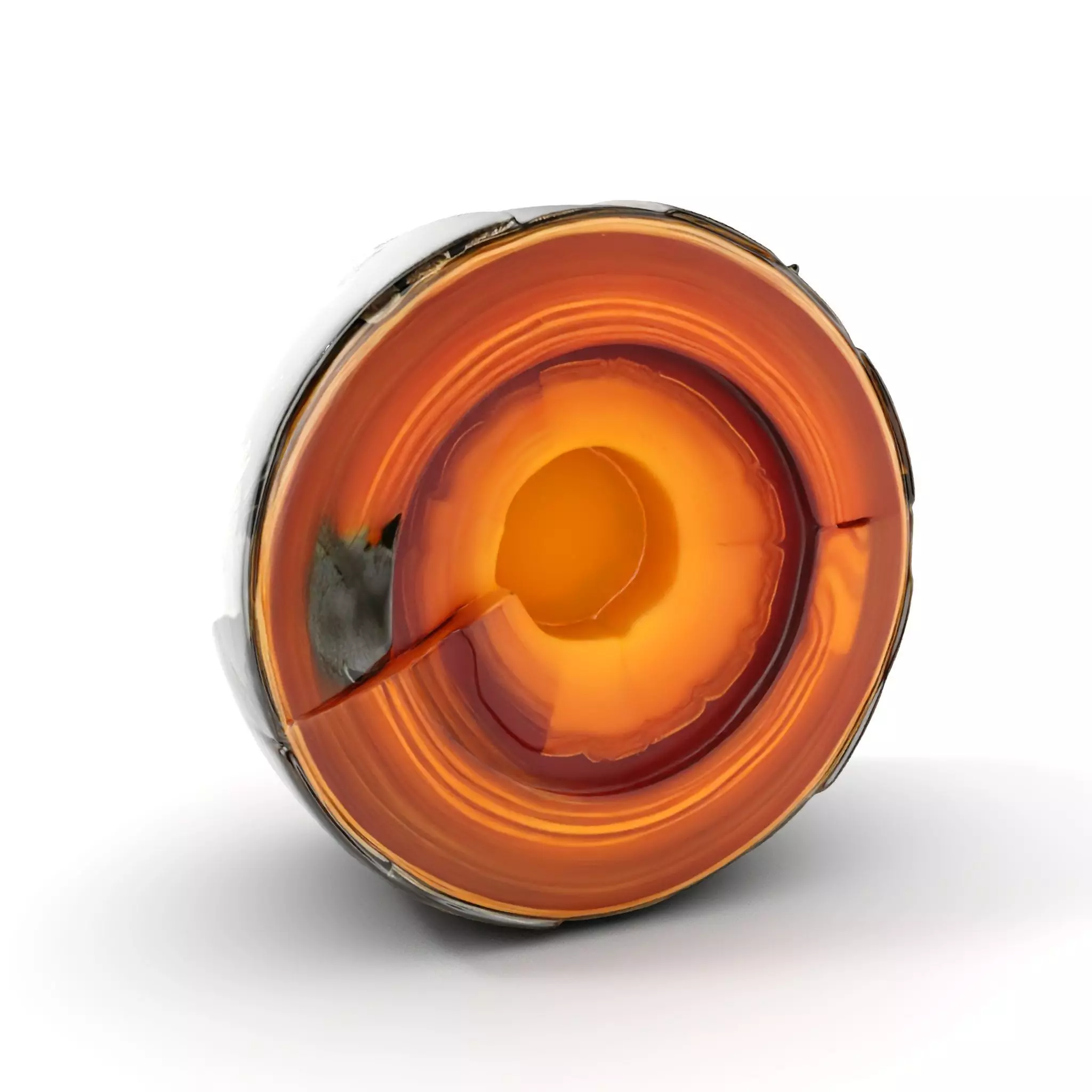 Cutaway Earth Core Model Pack for D Visualization Low-poly 3D model_0