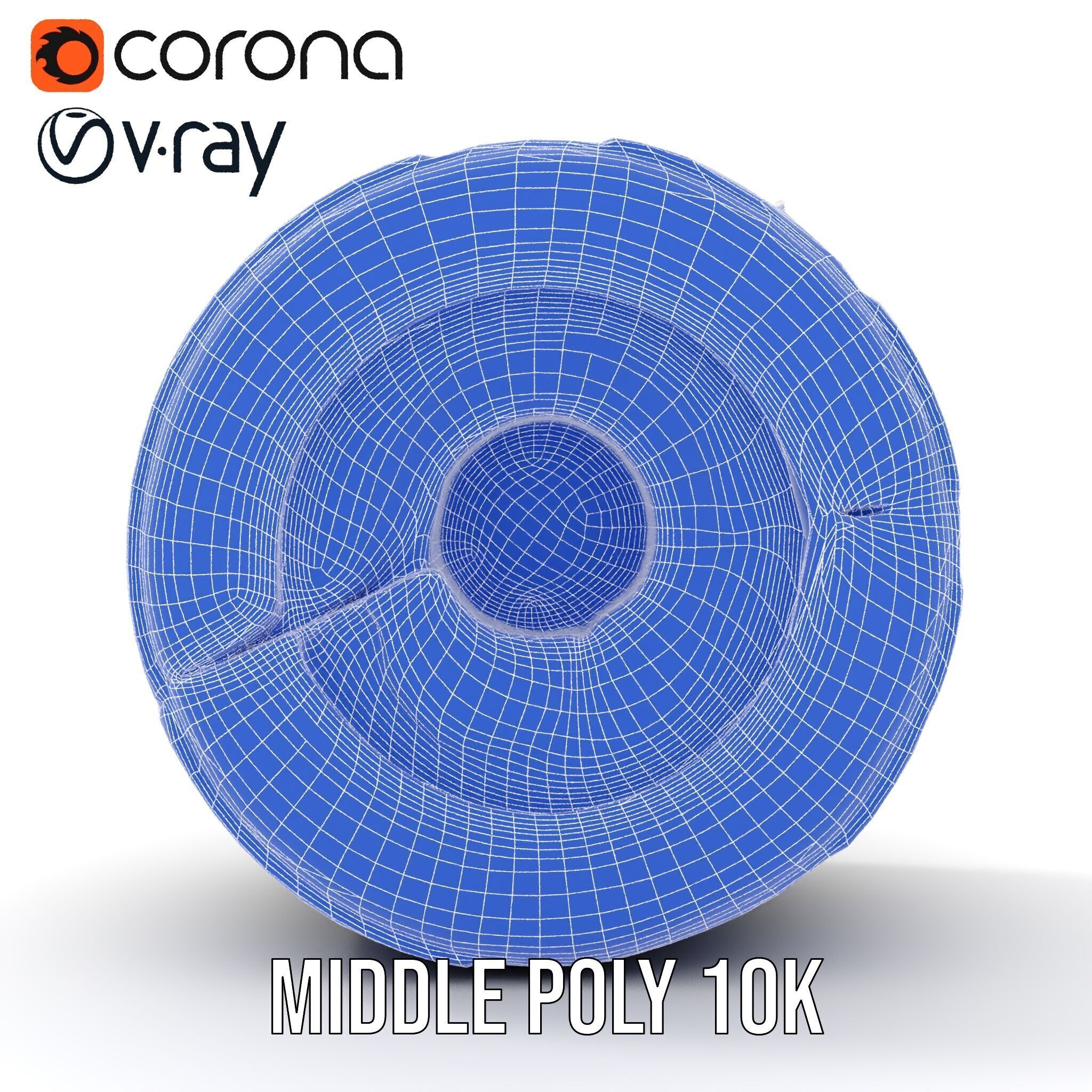 Cutaway Earth Core Model Pack for D Visualization Low-poly 3D model_23