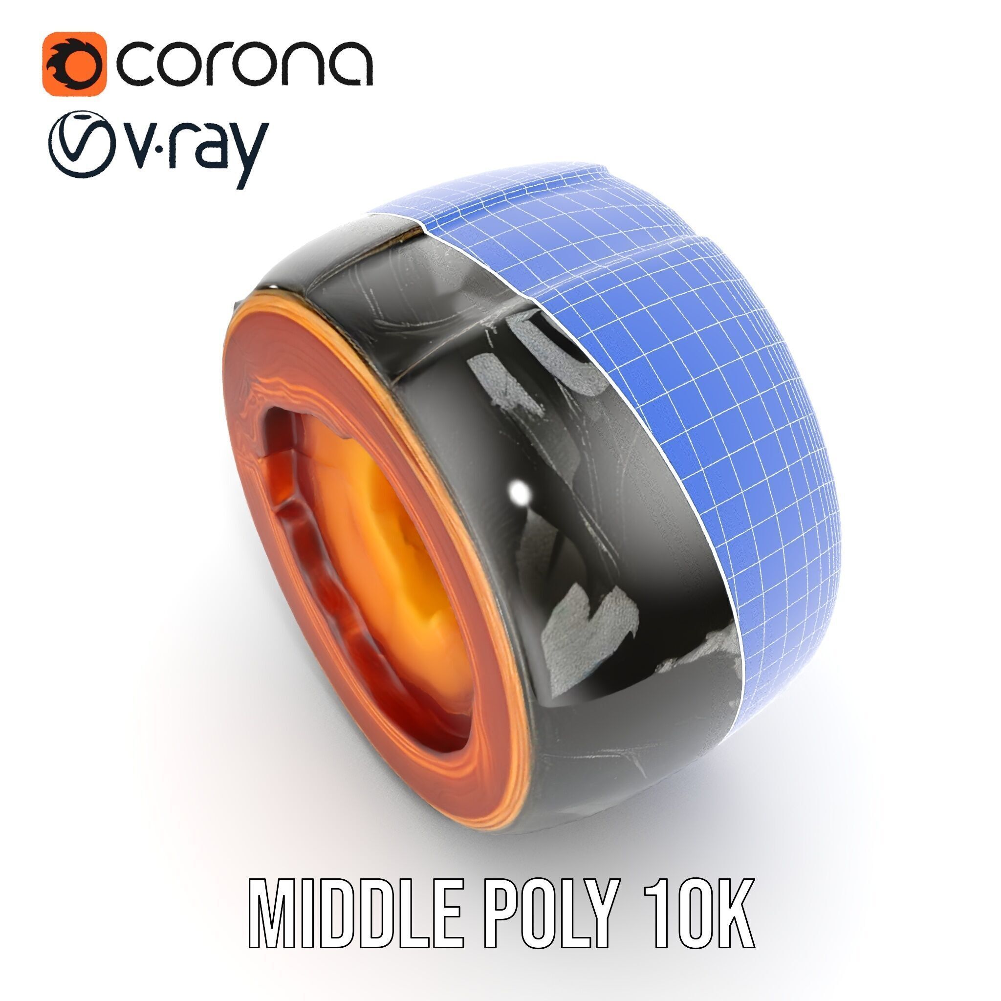 Cutaway Earth Core Model Pack for D Visualization Low-poly 3D model_28