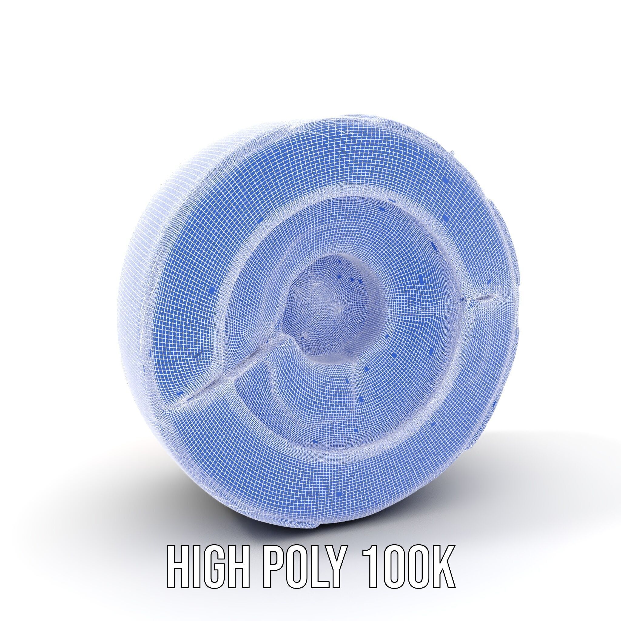 Cutaway Earth Core Model Pack for D Visualization Low-poly 3D model_4