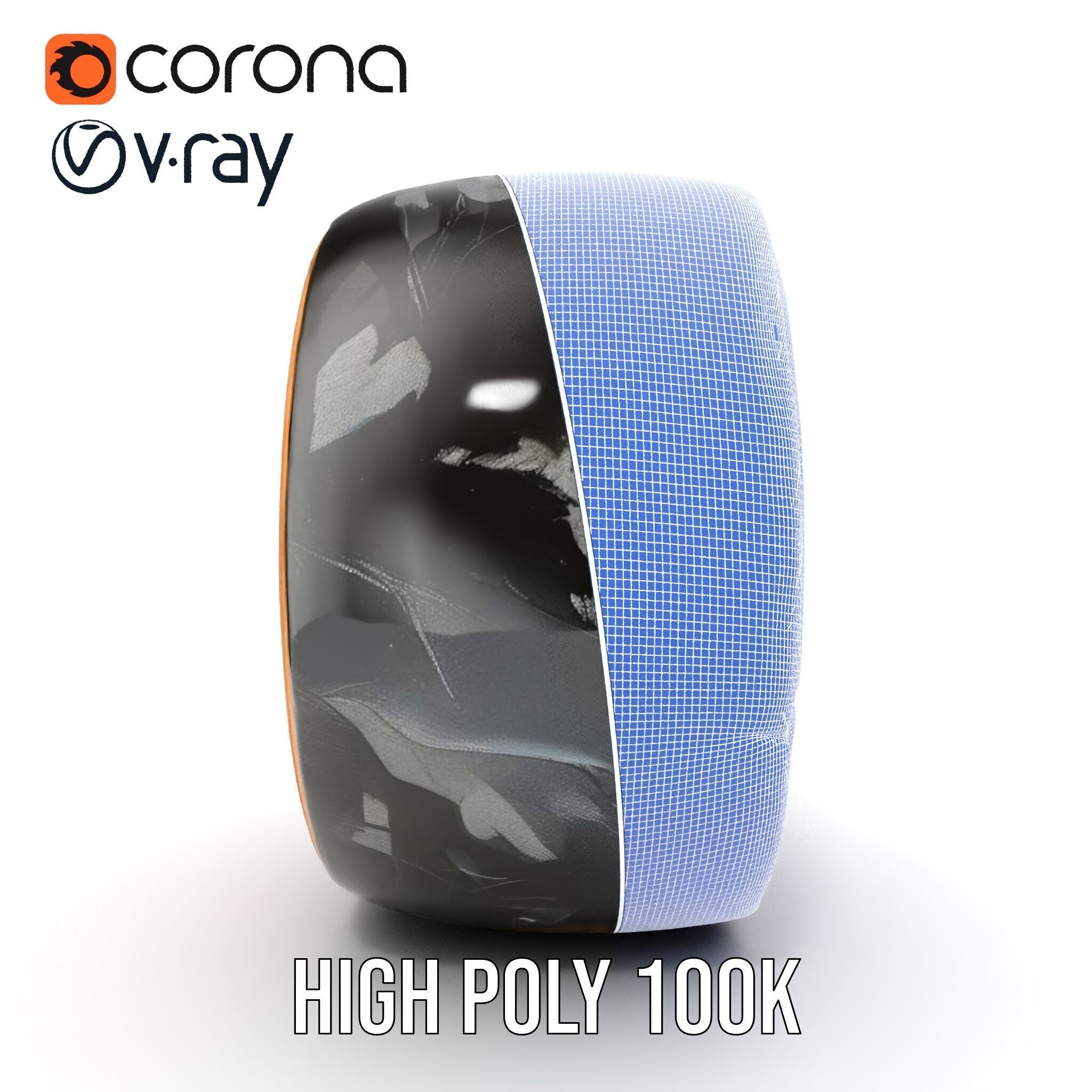 Cutaway Earth Core Model Pack for D Visualization Low-poly 3D model_38