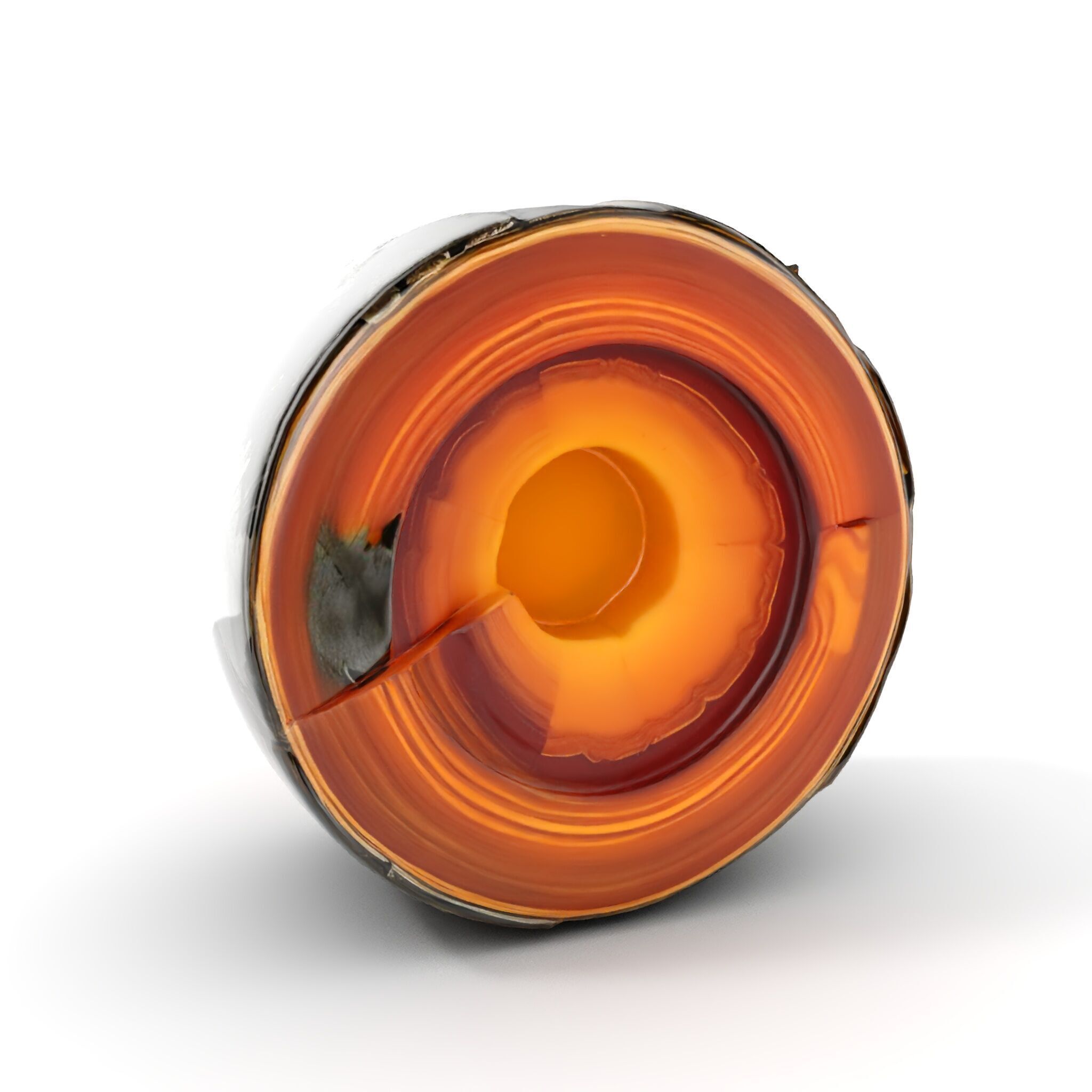 Cutaway Earth Core Model Pack for D Visualization Low-poly 3D model_6