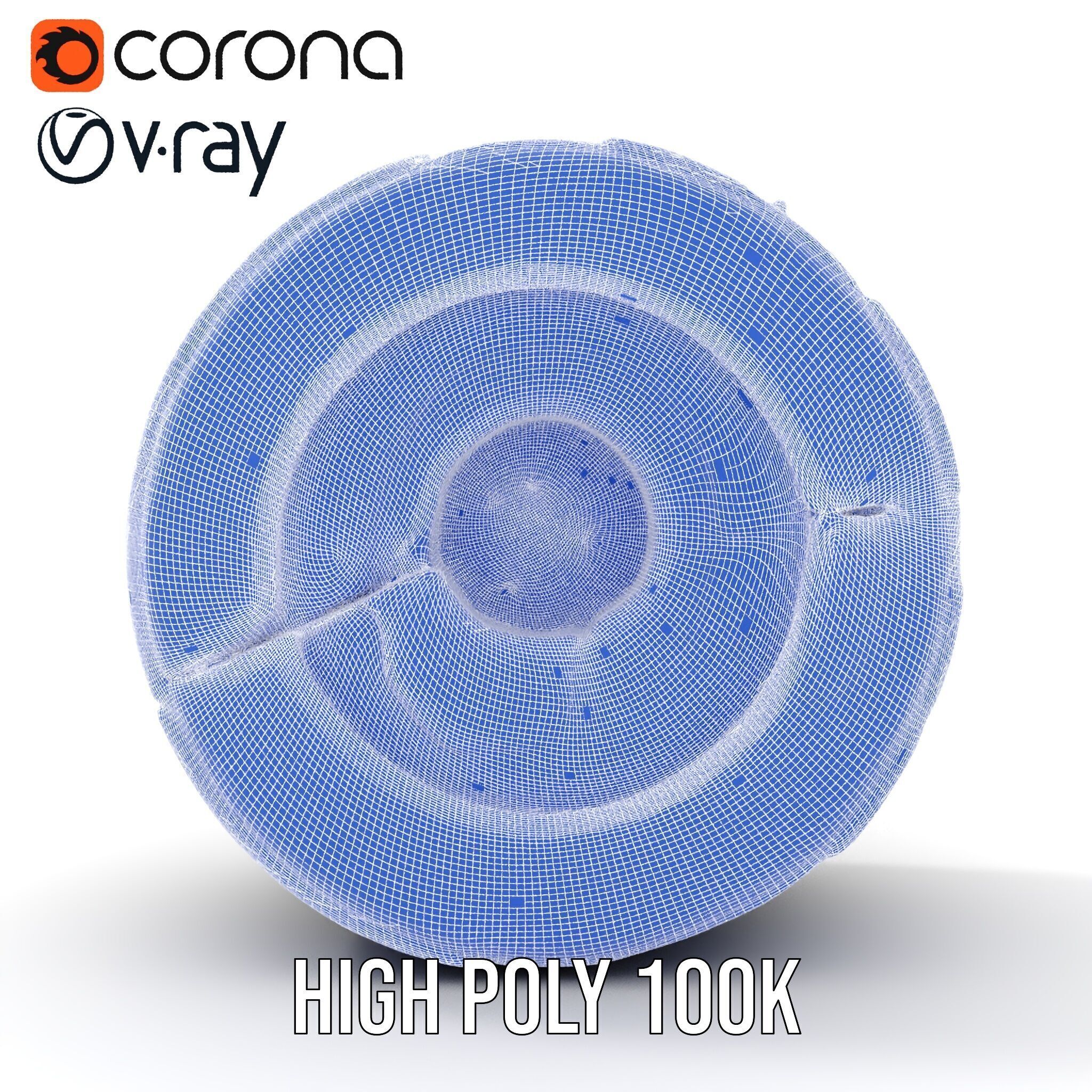 Cutaway Earth Core Model Pack for D Visualization Low-poly 3D model_37