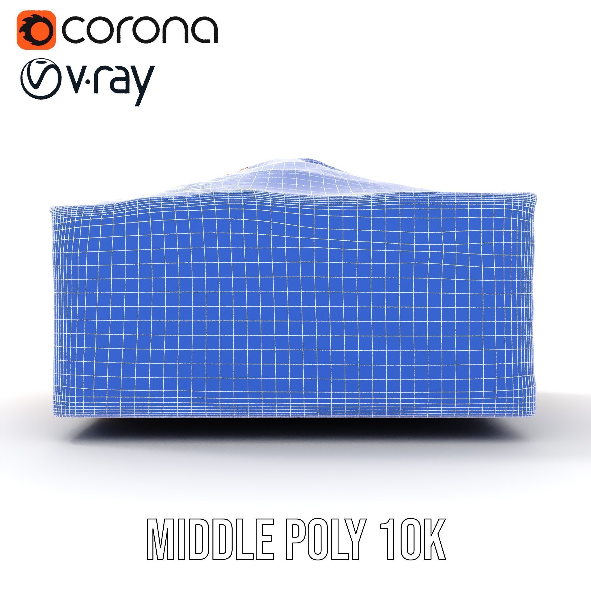 Geological Terrain Section Layer model pack Low-poly 3D model_19