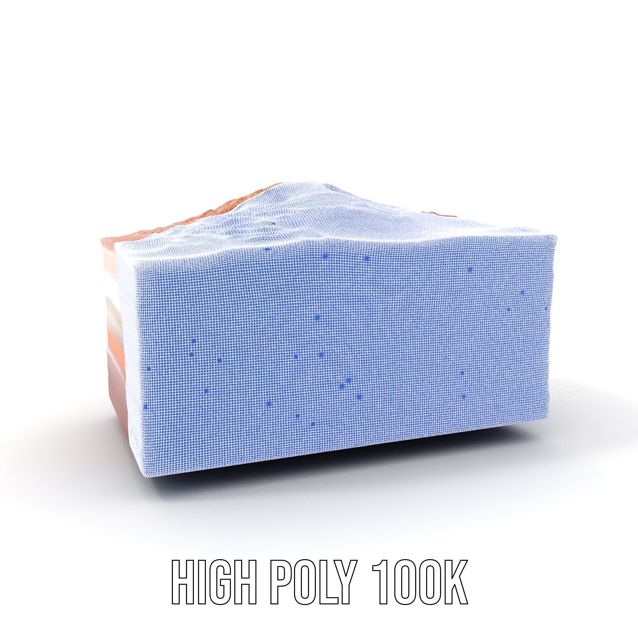 Geological Terrain Section Layer model pack Low-poly 3D model_4