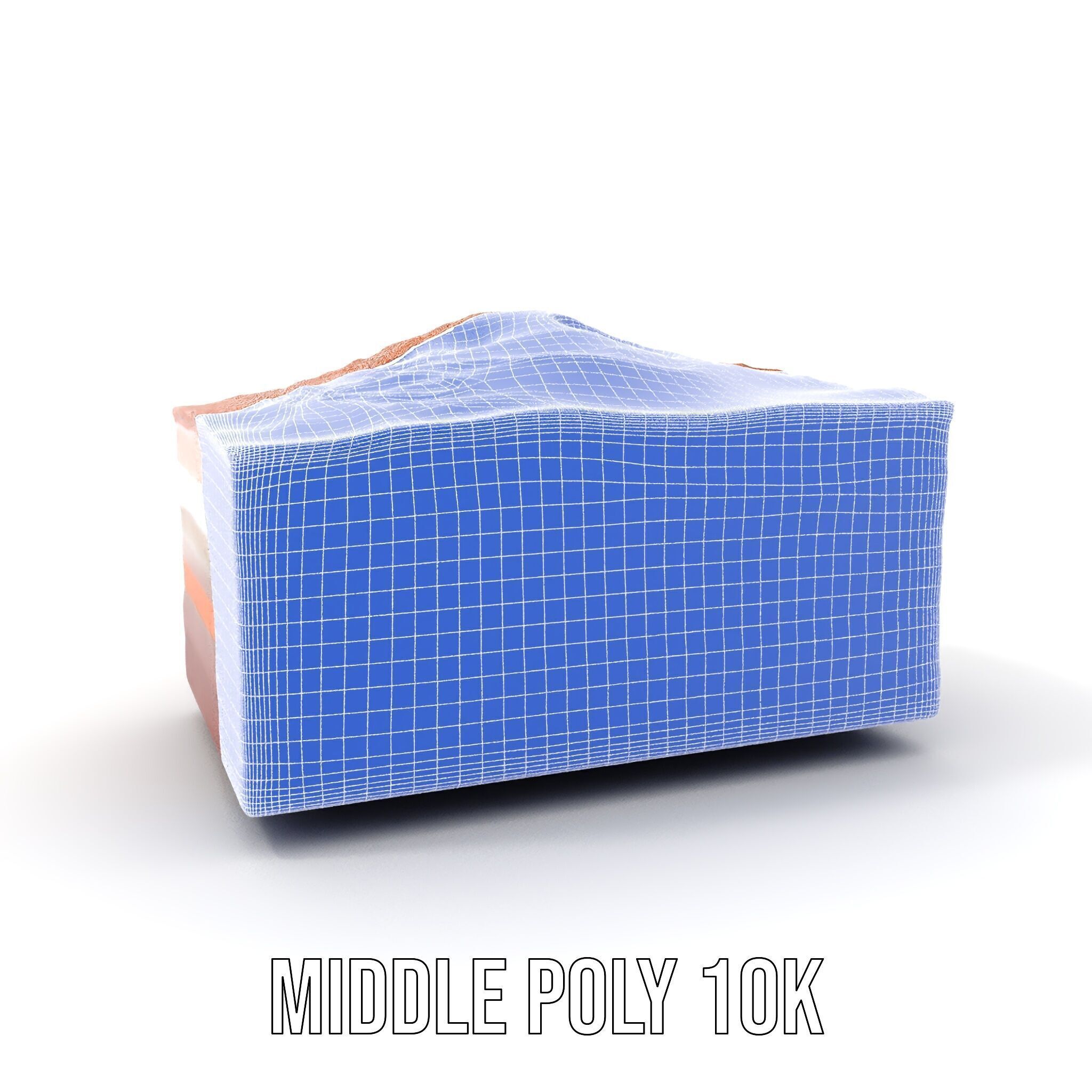 Geological Terrain Section Layer model pack Low-poly 3D model_17