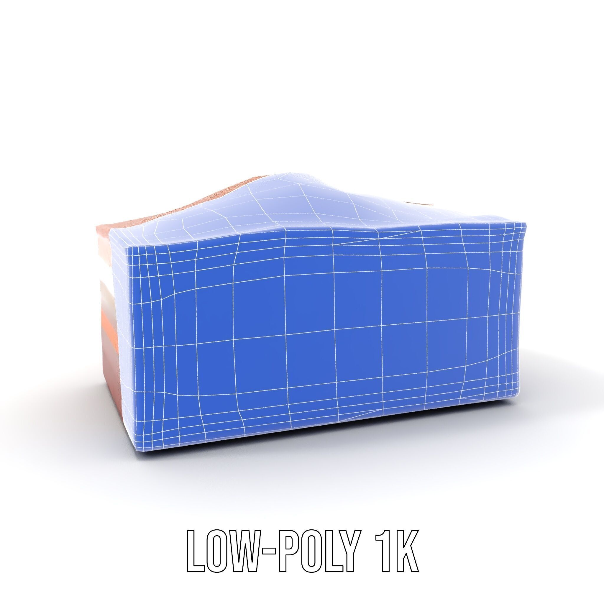 Geological Terrain Section Layer model pack Low-poly 3D model_26