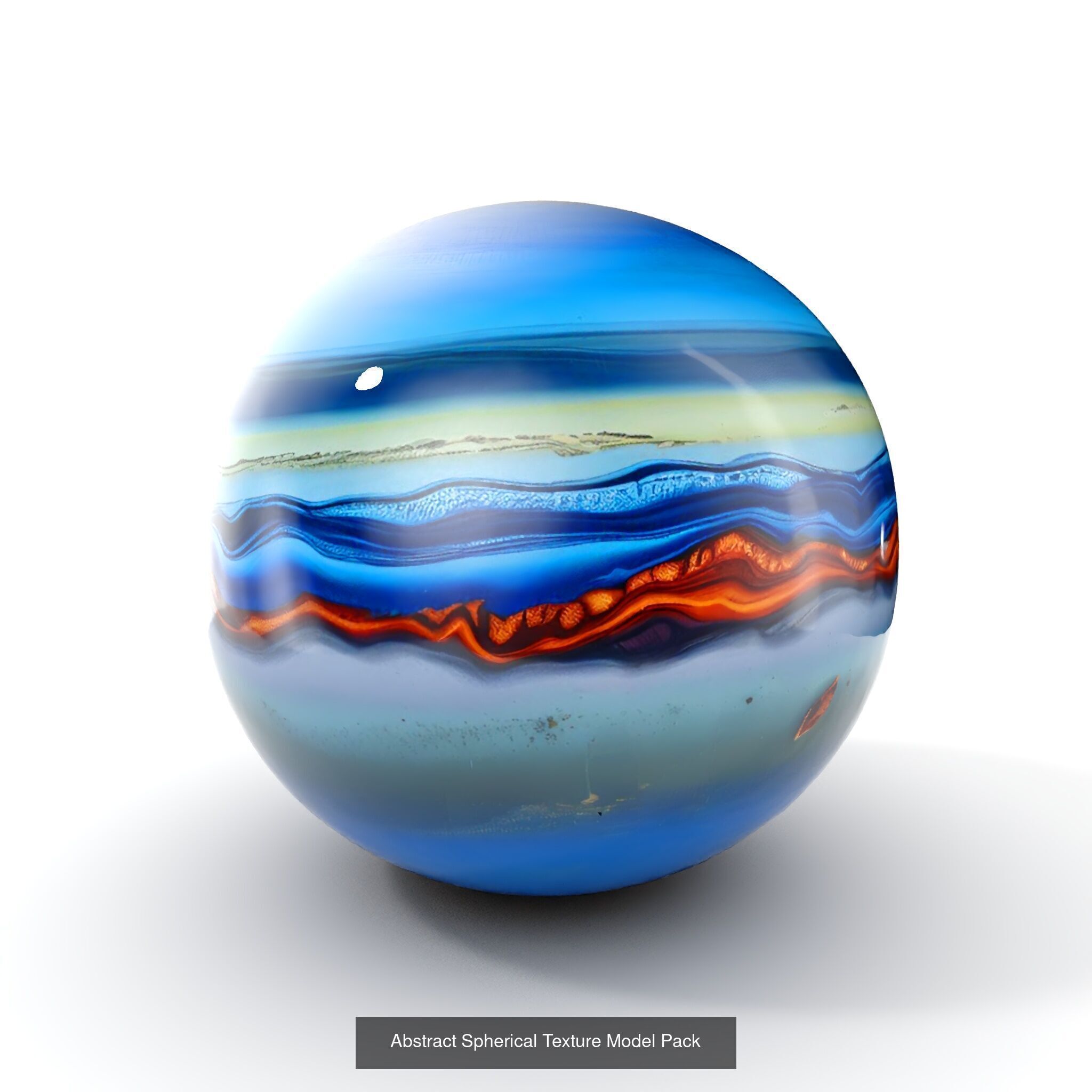 Planetary CrossSections Models Pack 3D Model Collection_27