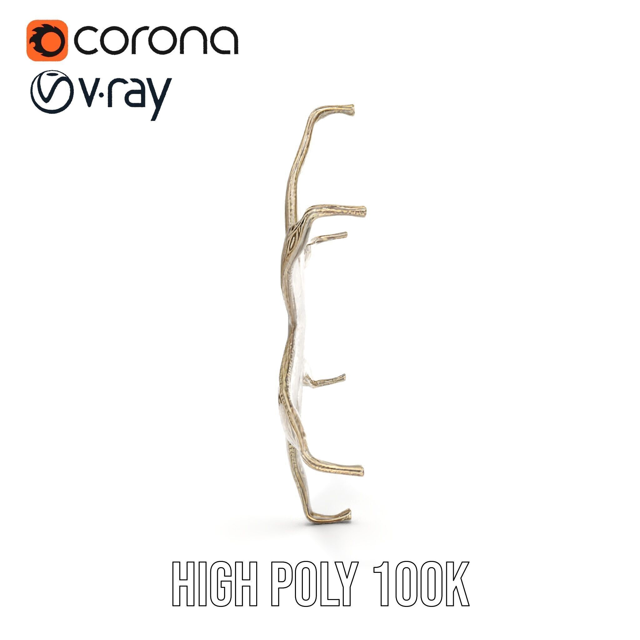 Intricate Decorative Star Model Pack Low-poly 3D model_26