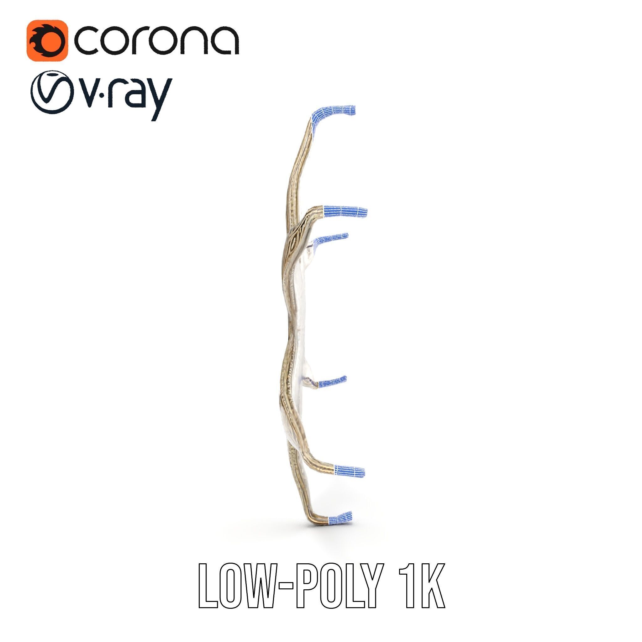 Intricate Decorative Star Model Pack Low-poly 3D model_25