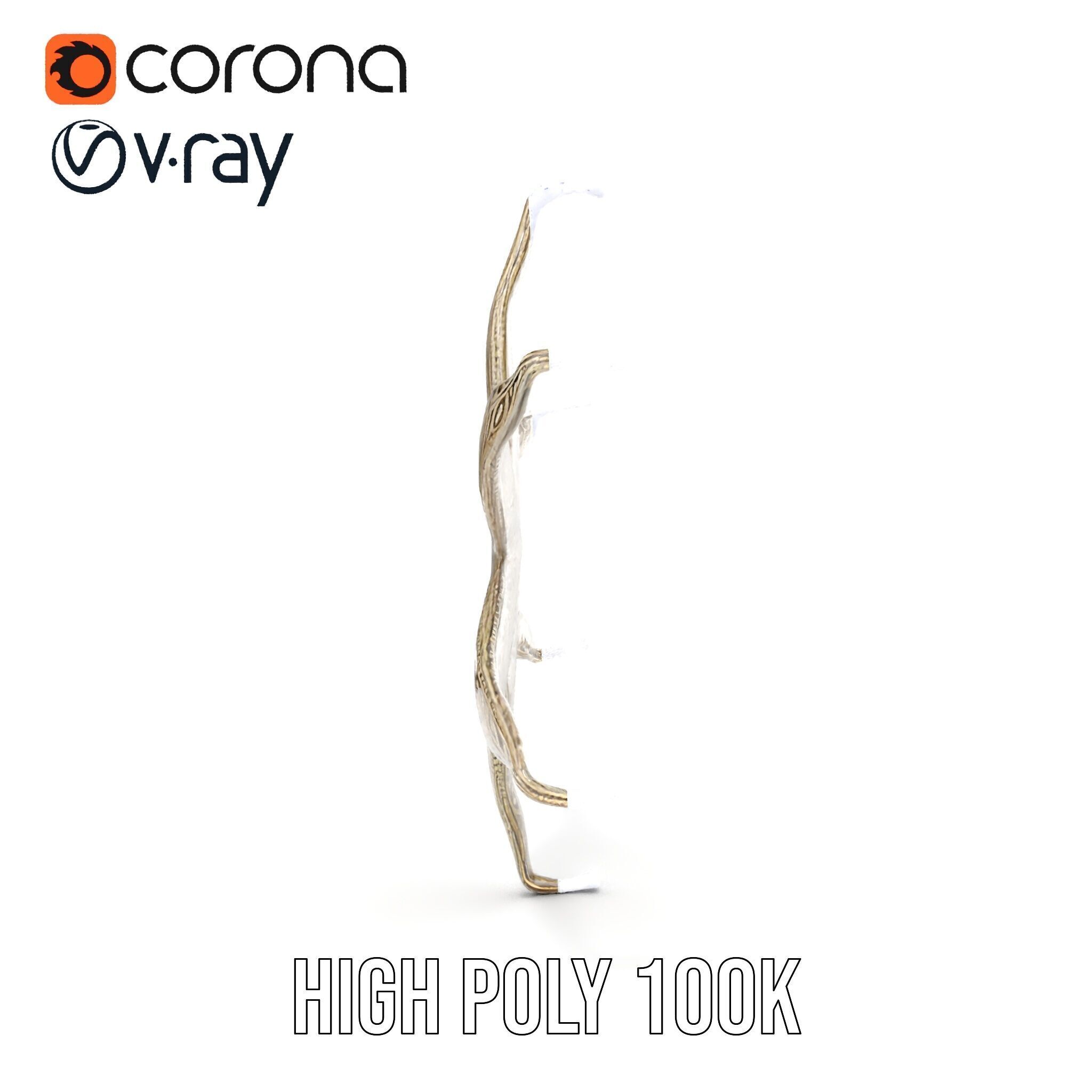 Intricate Decorative Star Model Pack Low-poly 3D model_38