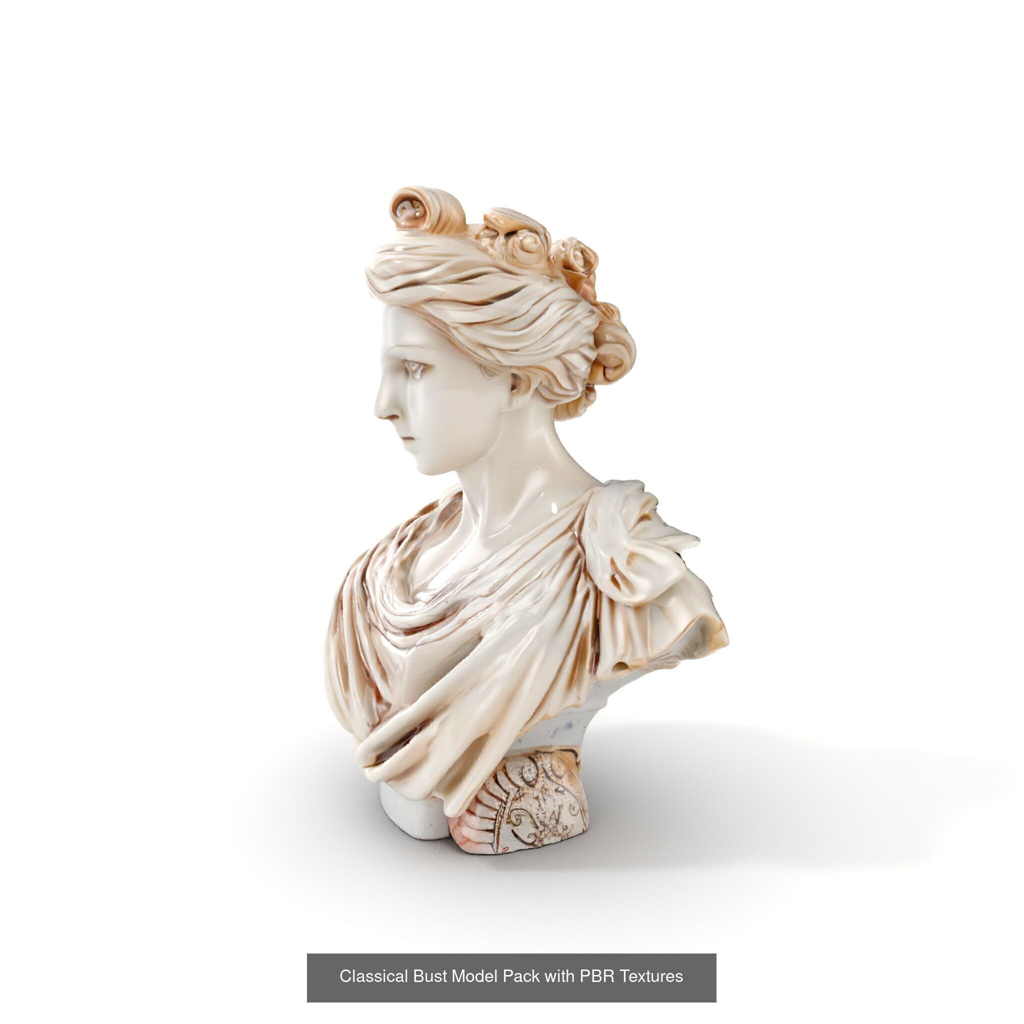 Elegance of Roman Sculptures 3D Model Collection_20