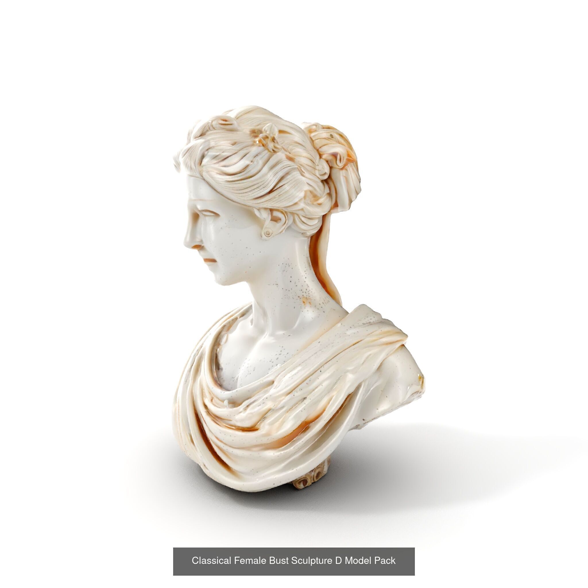 Elegance of Roman Sculptures 3D Model Collection_18